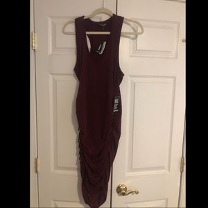 Express red dress